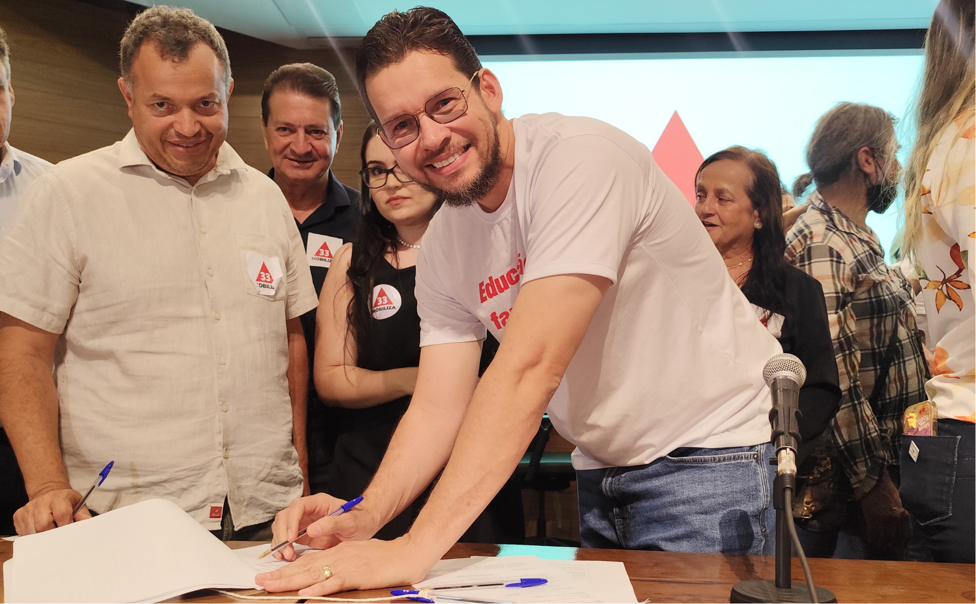Convenção do Mobiliza oficializa candidatura de Felipe Cortez à Alego