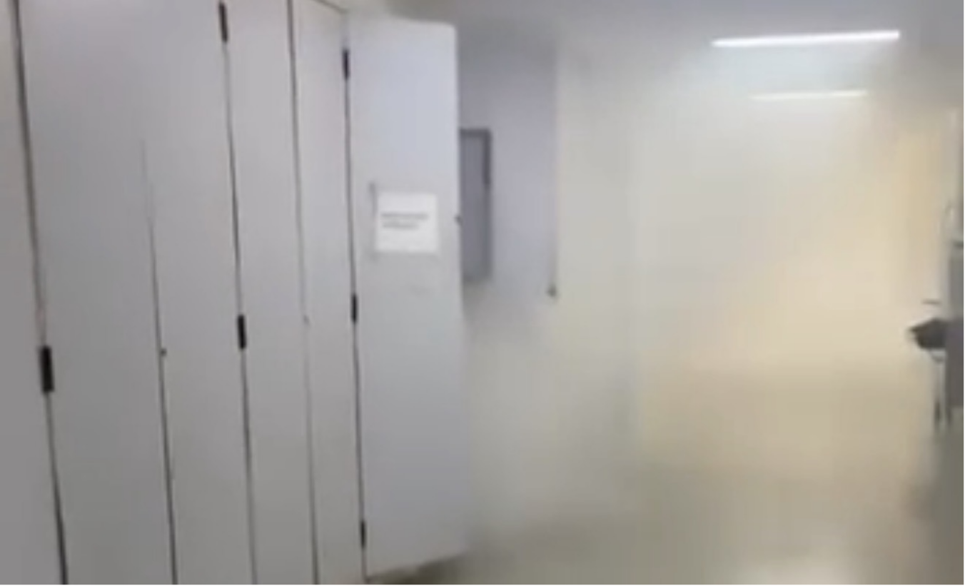 Fumaça misteriosa esvazia prédio da Prefeitura de Goiânia